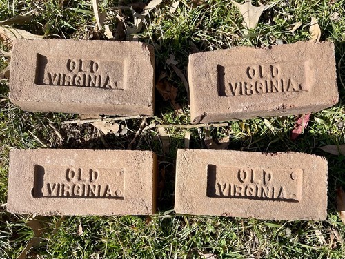 Rare old virginia brick paver - rare,